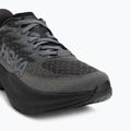 Men's running shoes HOKA Mach 6 black/black 7