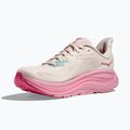 Women's running shoes HOKA Clifton 10 Wide rose cream/dried rose 4