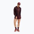 Women's running jacket HOKA Skyflow black cherry 2
