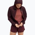 Women's running jacket HOKA Skyflow black cherry 5