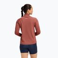 Women's running sweatshirt HOKA GlideTech Quarter Zip rouge 3