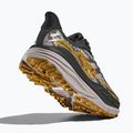 Men's running shoes HOKA Stinson 7 black/cement 5
