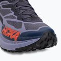 Women's running shoes HOKA Mafate X berry jam/squid ink 7
