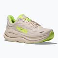 Men's running shoes HOKA Bondi 9 grout/neon yuzu
