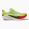 Men's running shoes Hoka Mach X 3 neon yuzu/squid ink 3