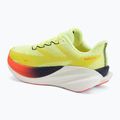 Women's running shoes Hoka Mach X 3 Nneon yuzu/squid ink 3