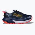 Women's running shoes HOKA Mafate 5 midnight blue/starlight glow 3