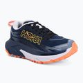 Women's running shoes HOKA Mafate 5 midnight blue/starlight glow