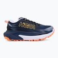 Women's running shoes HOKA Mafate 5 midnight blue/starlight glow 2