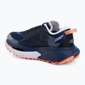 Women's running shoes HOKA Mafate 5 midnight blue/starlight glow 3