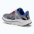 Children's running shoes HOKA Clifton 10 foggy grey/black 3