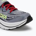 Children's running shoes HOKA Clifton 10 foggy grey/black 7