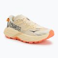 Women's running shoes  HOKA Speedgoat 7 vintage yellow/neon flame