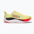 Women's running shoes HOKA Skyflow sunlight/neon yuzu 3