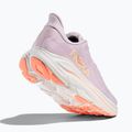 Women's running shoes HOKA Clifton 10 lilac cream/tangerine glow 5