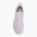 Women's running shoes HOKA Clifton 10 lilac cream/tangerine glow 5