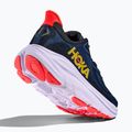 Women's running shoes HOKA Clifton 10 midnight blue/starlight glow 5