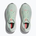 Women's running shoes HOKA Clifton 10 sea glass/neon flame 7