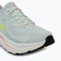 Women's running shoes HOKA Clifton 10 sea glass/neon flame 7