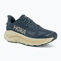Men's running shoes HOKA Challenger 8 faded navy/pampass grass