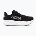 Women's running shoes HOKA Mach 7 black/white 2