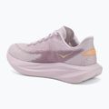 Women's running shoes HOKA Mach 7 lilac cream/tangerine glow 3
