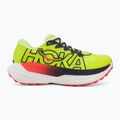 Men's running shoes HOKA Rocket X Trail neon Yuzu/neon flame 2