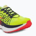 Men's running shoes HOKA Rocket X Trail neon Yuzu/neon flame 7