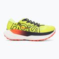 Women's running shoes HOKA Rocket X Trail neon yuzu/neon flame 2