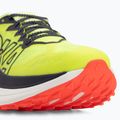Women's running shoes HOKA Rocket X Trail neon yuzu/neon flame 7