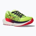 Women's running shoes HOKA Rocket X Trail neon yuzu/neon flame