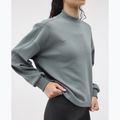 Women's running sweatshirt HOKA Kaitoro Knit Crew slate blue 4