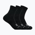 Socks HOKA Quarter Run Sock 3-Pack black/black/black
