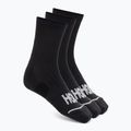 Socks HOKA Quarter Run Sock 3-Pack black/black/black