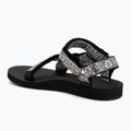 Women's sandals Teva Original Universal windy summer black/white 3
