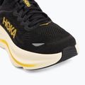 Men's running shoes Hoka Bondi 9 carbon black/yellow gold 7