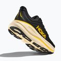 Men's running shoes Hoka Bondi 9 carbon black/yellow gold 5