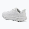 Women's running shoes Hoka Kawana 3 white/white 3