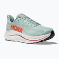 Men's running shoes HOKA Clifton 10 Wide sage/neon flame