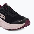 Women's running shoes HOKA Challenger 8 black/pink opal 7