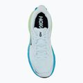 Women's running shoes HOKA Challenger 8 glimmering blue/tart apple 5