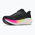 Men's running shoes HOKA Mach X 3 black/neon nebula 4