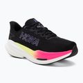 Women's running shoes HOKA Mach X 3 black/neon nebula
