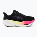 Women's running shoes HOKA Mach X 3 black/neon nebula 2