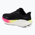 Women's running shoes HOKA Mach X 3 black/neon nebula 3