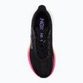 Women's running shoes HOKA Mach X 3 black/neon nebula 5