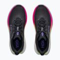 Women's running shoes HOKA Mach X 3 black/neon nebula 8