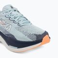 Women's running shoes HOKA Mach X 3 glimmering blue/varsity navy 7
