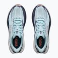 Women's running shoes HOKA Mach X 3 glimmering blue/varsity navy 8