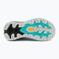 Women's running shoes HOKA Mafate 5 black/electric aqua 4